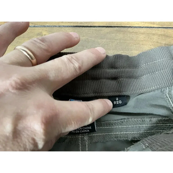Kuhl Durango Pants Womens Gray Ruched Leg Hiking Nylon Outdoor Size 2 Regular - Picture 7 of 15